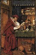 Jan Van Eyck St Jerome oil painting artist